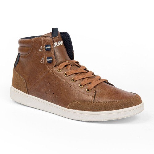 Leather shoes casual footwear for men