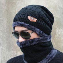 Winter woolen neck protection cap and hijab for women in latest design