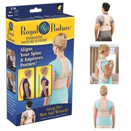 Adjustable Posture Back Supporter Corrector Brace Shoulder Belt