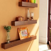 Wooden Shelf for Home Decoration Three Pieces in Pakistan