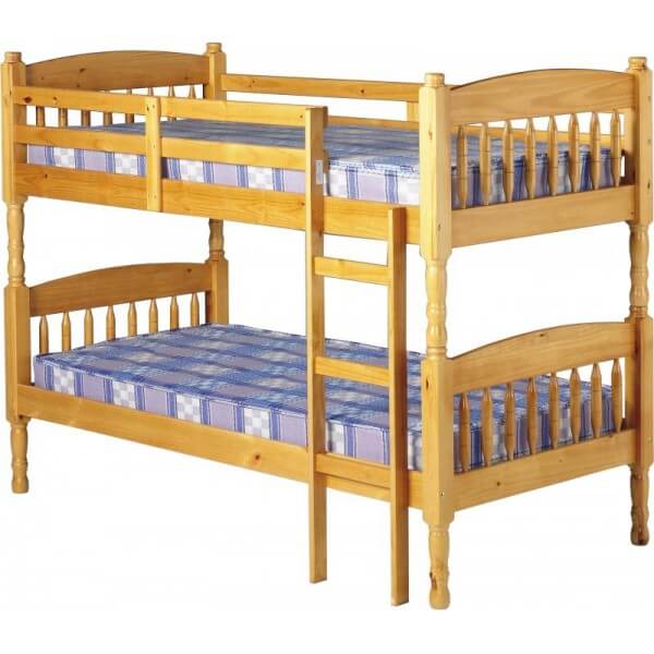 Double store sleeping Bed wooden cheap price in Pakistan