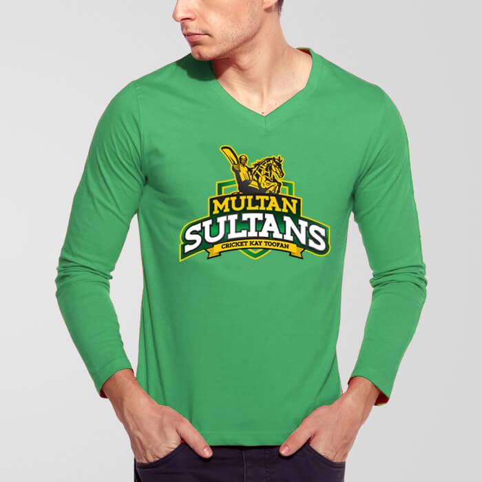 psl multan sultan t-shirt price in Pakistan multi colors