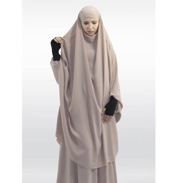 Khimar Abaya 2 piece with jilbab skirt Lest Fashion in Pakistan