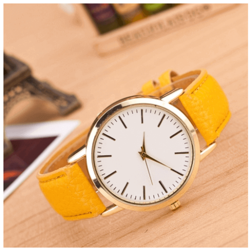 Fashion and stylish Marble And Gold Belt Watches in Pakistan