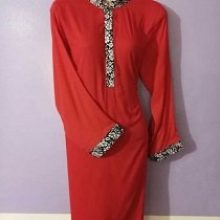 boutique style Red kurti buy online