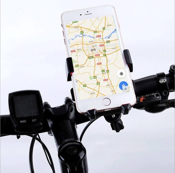motorcycle mobile holder for uber and careem professional riders