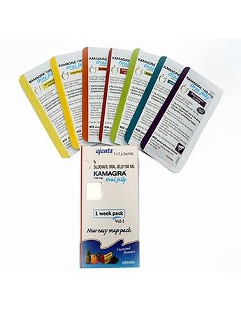 Kamagra Oral Jelly 100mg (1 week pack)