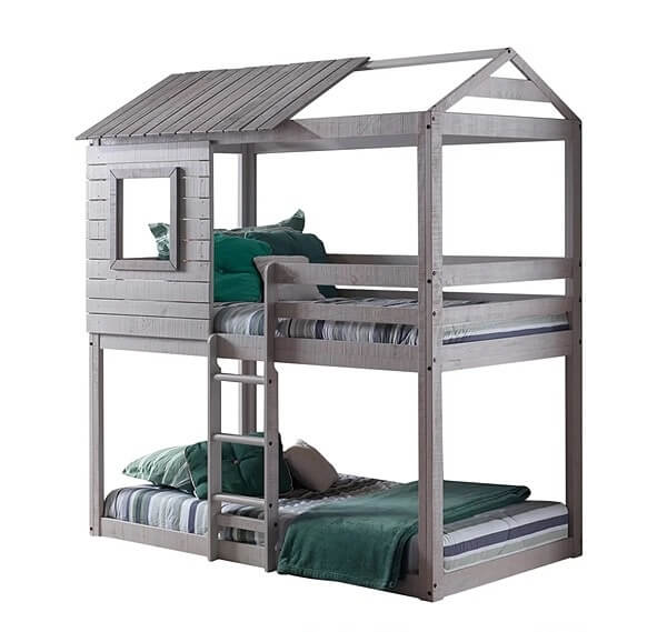 baby hut style bunk bed double story in Pakistan