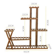 plant stand tower type wooden best design in Pakistan