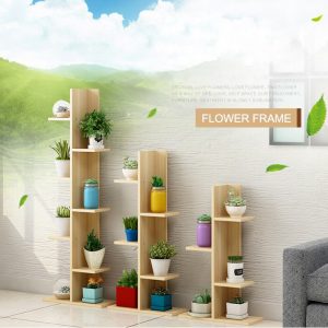 Multi Shelve Style Indoor Plant Stand For Decoration