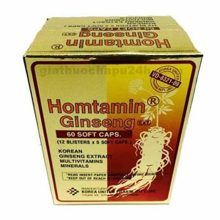 Homtamin Ginseng Multivitamin Capsule in Pakistan