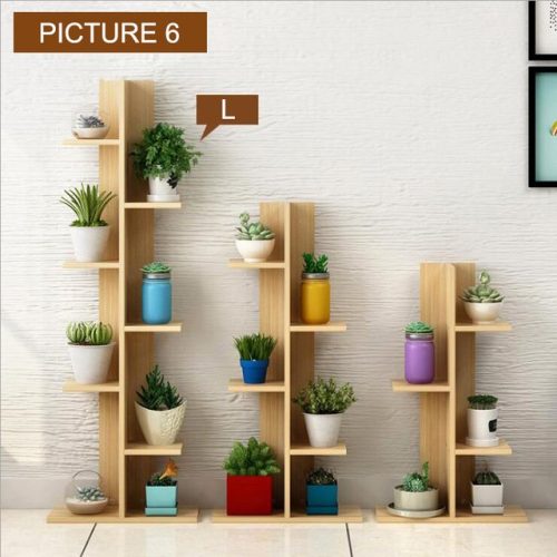 Multi Shelve Style Indoor Plant Stand For Decoration