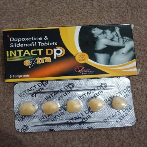 Intact dp dapoxetine & Sildenafil Tablets for men
