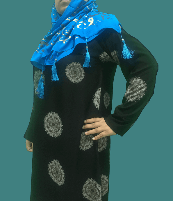 Abaya 2020 best design simple flower in Pakistan