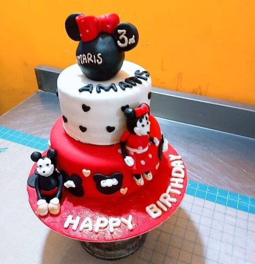 Birthday Animated Font Cake Design in Lahore | Hawashi Store