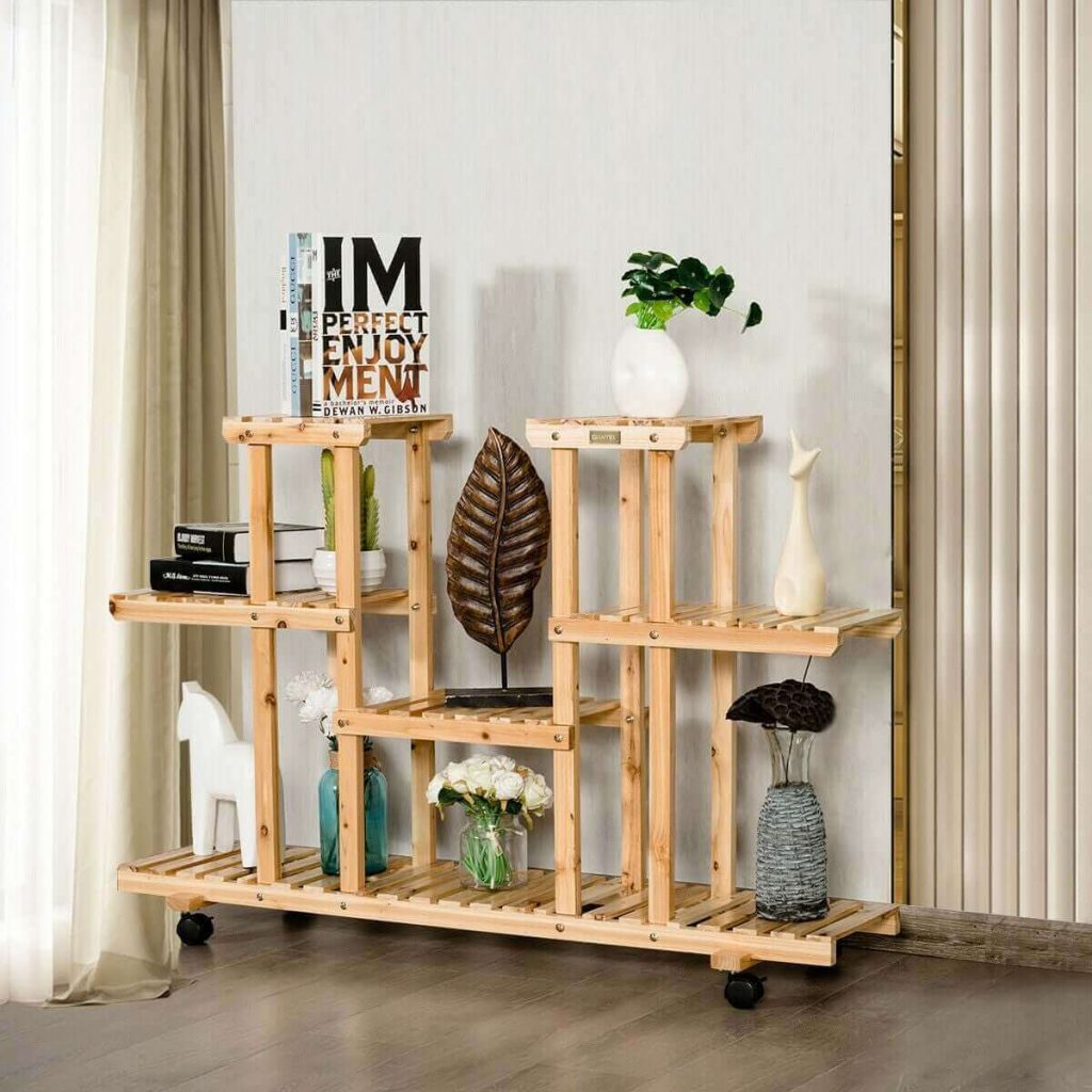 Plant Stand for Indoor and Outdoor Home Garden
