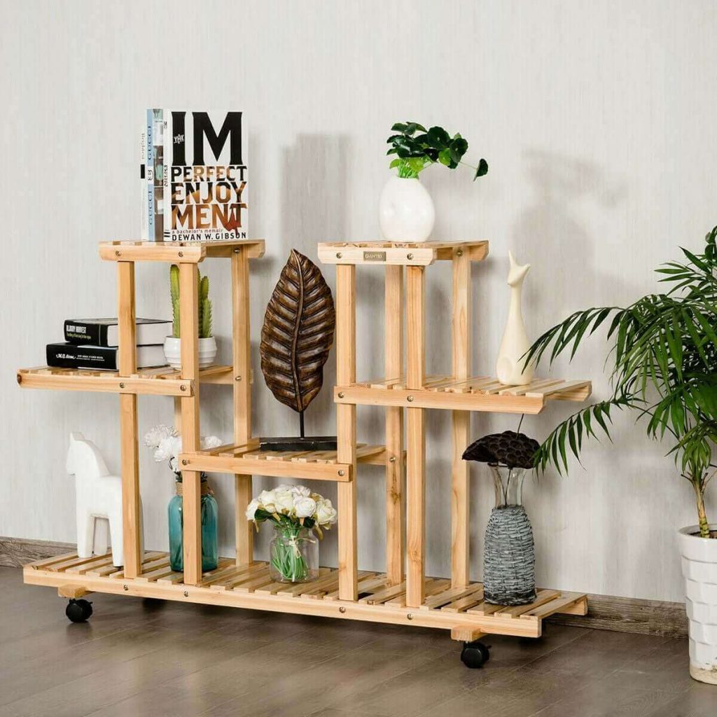 Plant Stand for Indoor and Outdoor Home Garden