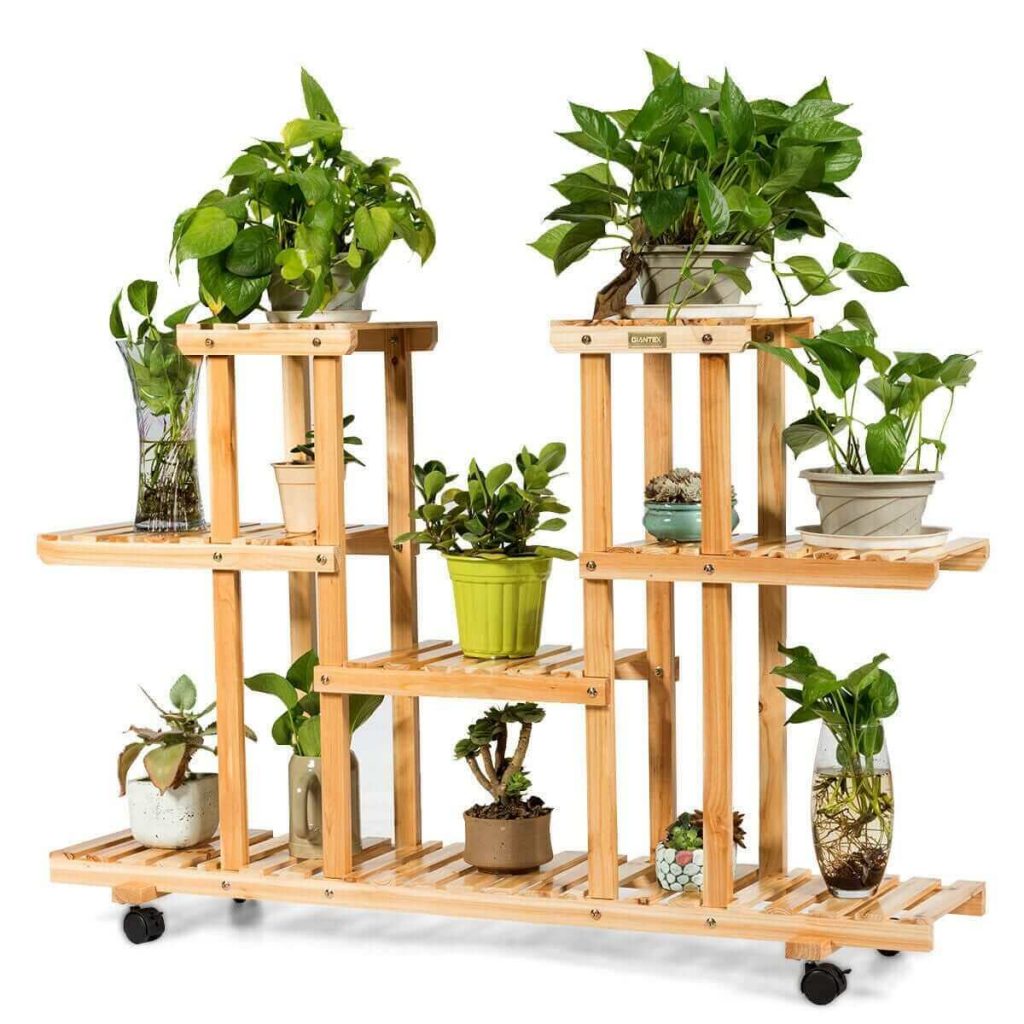 Plant Stand for Indoor and Outdoor Home Garden