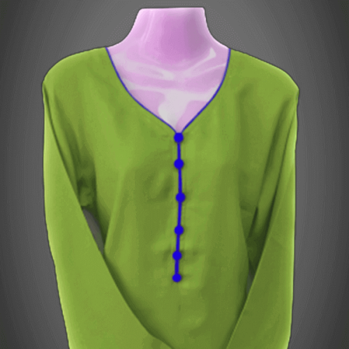 women's Casual Green Dress Shirt for Ladies clothing