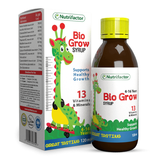 Bio grow syrup children 4 to 16