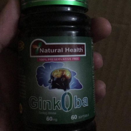 Ginkoba Natural Health 60 Soft Gel Capsule in Pakistan
