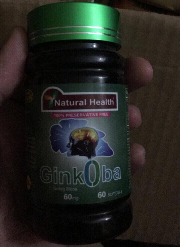 Ginkoba Natural Health 60 Soft Gel Capsule in Pakistan
