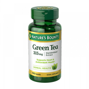 NATURES BOUNTY GREEN TEA EXTRACT 315MG 100 CAPSULES
