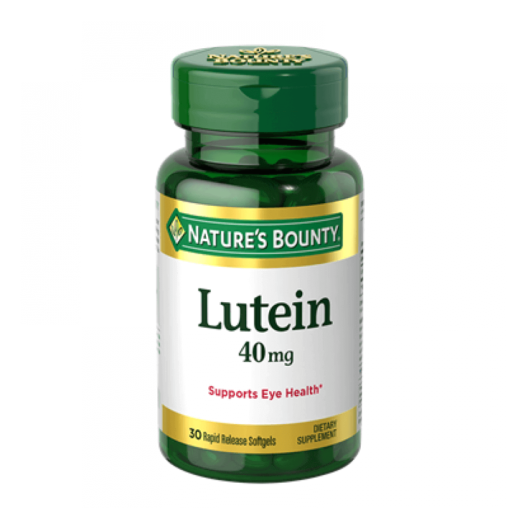 NATURE’S BOUNTY LUTEIN 40MG 30 SOFTGELS