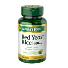 NATURES BOUNTY RED YEAST RICE 600 MG