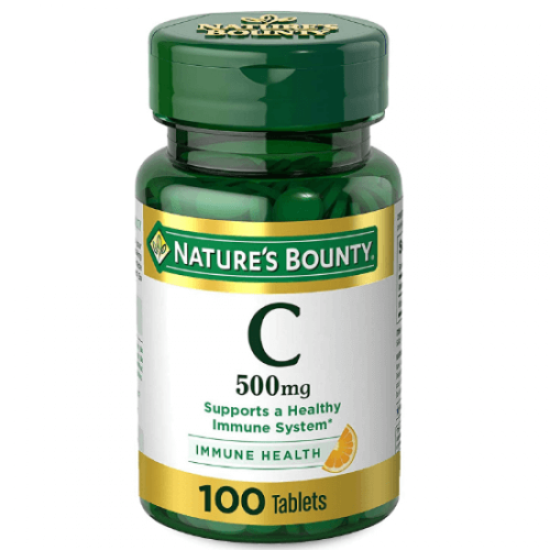 Best Vitamin C 500 mg of 100 Tablets Nature's Bounty Store in Pakistan