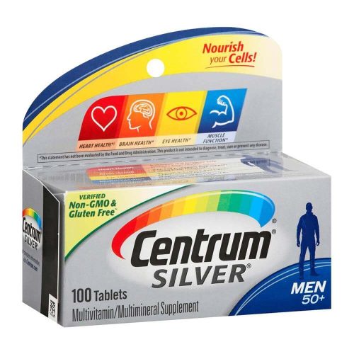 centrum silver multivitamin men tablets