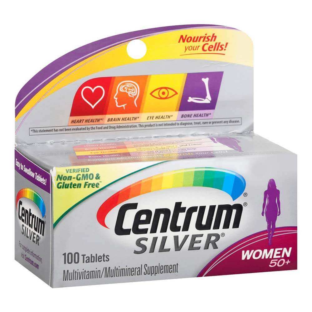 Centrum Silver for Women 100 Tablets in Pakistan