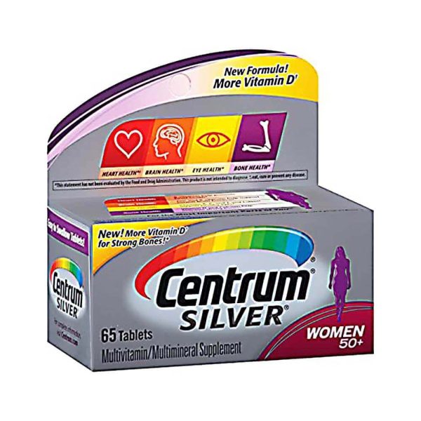 Centrum Silver For Women 65 Tablets in Pakistan