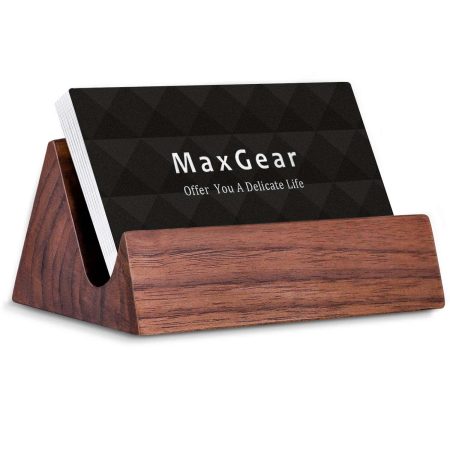 Office Wooden Card Holder 008