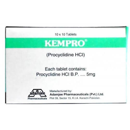 kempro procyclidine hcl tablets price in Pakistan