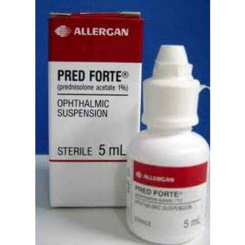 Pred forte ophthalmic suspension eye drops