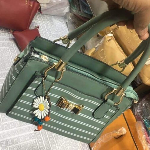 Gorgeous green bag for ladies