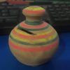 money container coin collector clay box