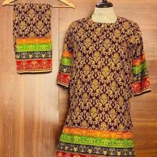 2pc Lawn Suit Spring Summer Collection 2021 lawn design, Pakistani collection stitched lawn suits.