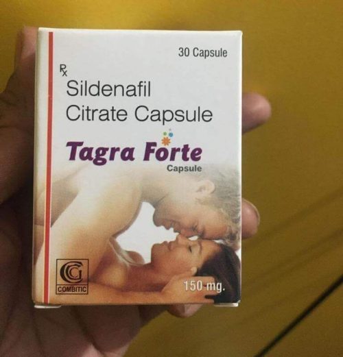 Tegra forte Sildenafil and Citrate 150 mg Capsules