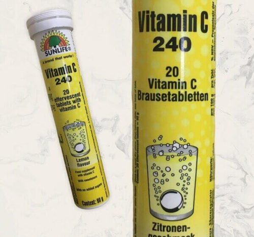 buy Vitamin C 240 made in Sunlife Company Germany