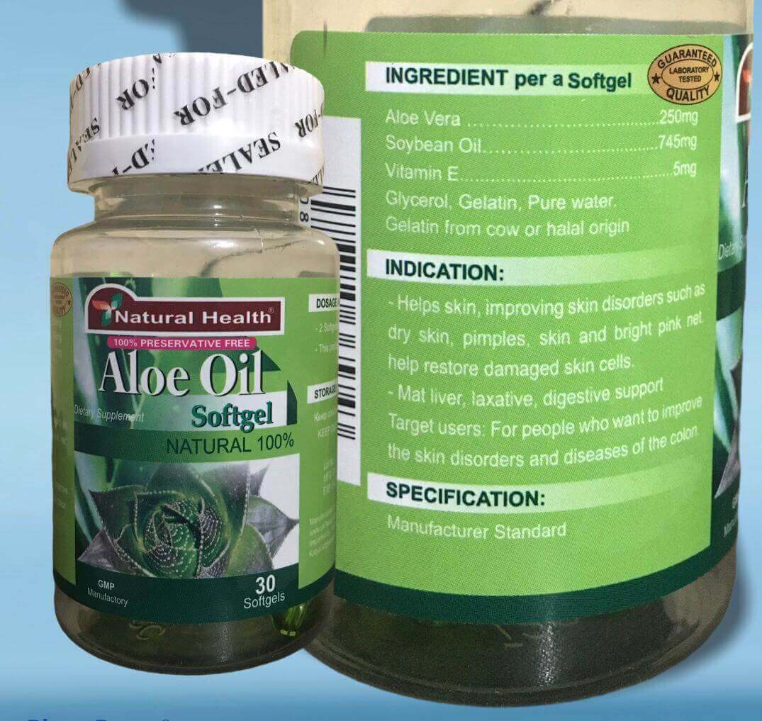 Best skin care products aloe oil in Pakistan 
