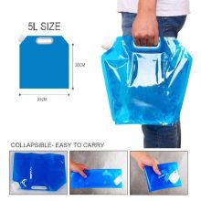 5 litter portable water bag