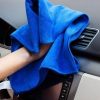 Micro fiber car cleaning towel 30cm