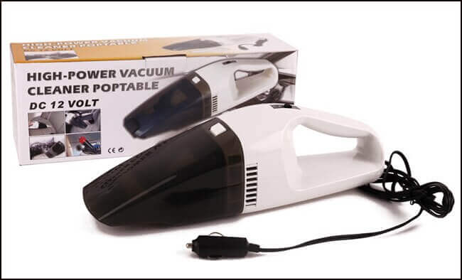 Small vacuum cleaner chargeable and portable