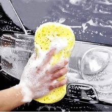 car washing multipurpose 3 sponge pack