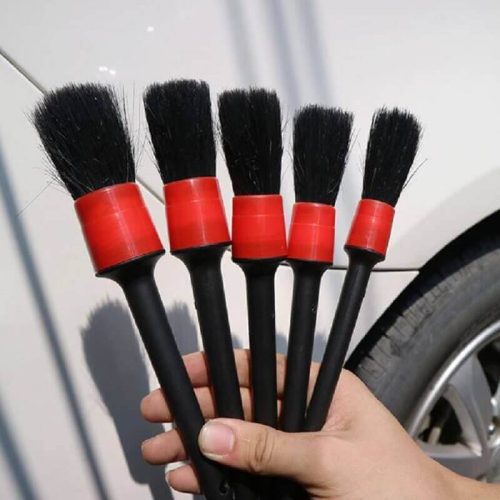 05 pcs of soft brushes for car cleaning