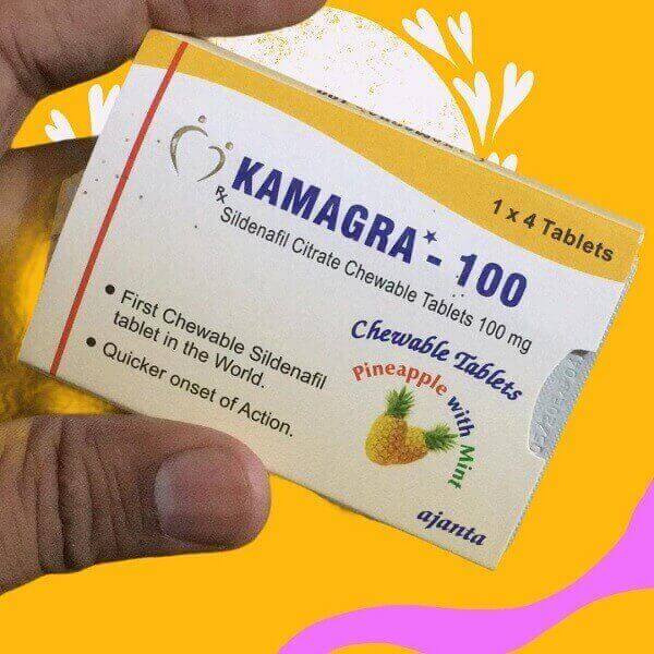KAMAGRA Chewable Sildenafil Citrate Timing Tablets for Men - Hawashi Store