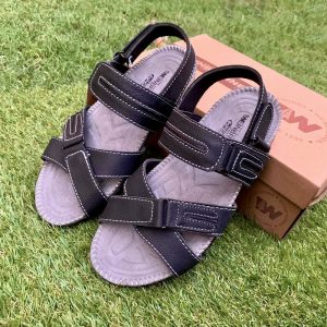 Black We-in-bera Sandals S-5002