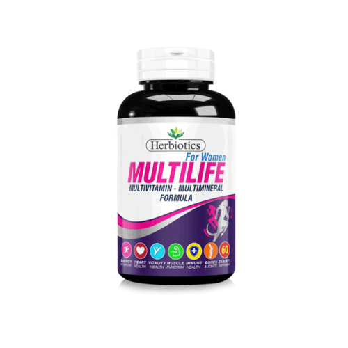 Multi life multivitamin & multimineral formula for women